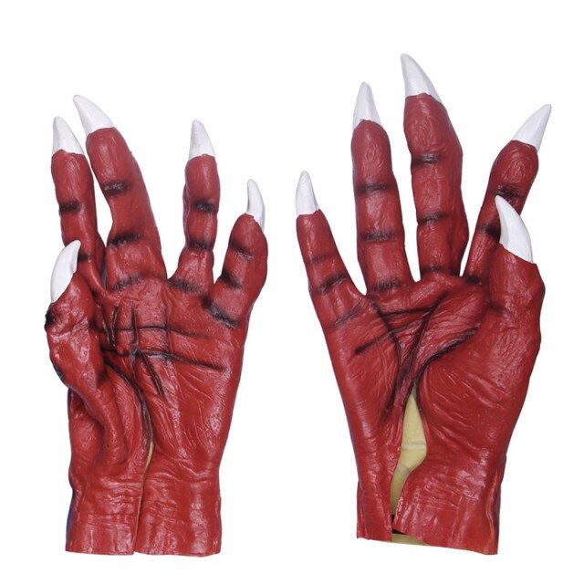Monster Themed Halloween Gloves