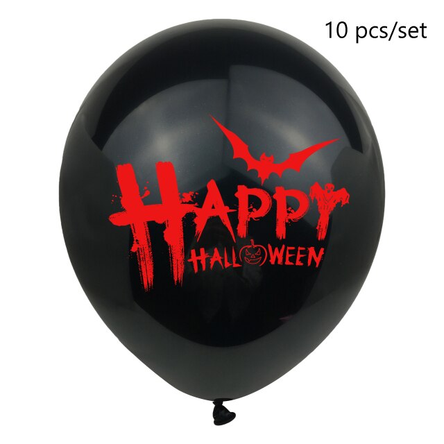 Blood Printed Halloween Latex Balloon
