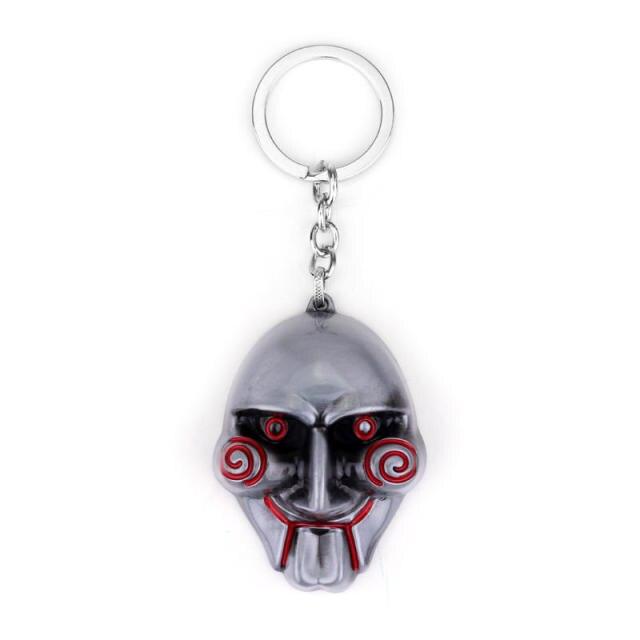3 Colors Keychain Horror Movie Saw Mask - All Halloween Costumes