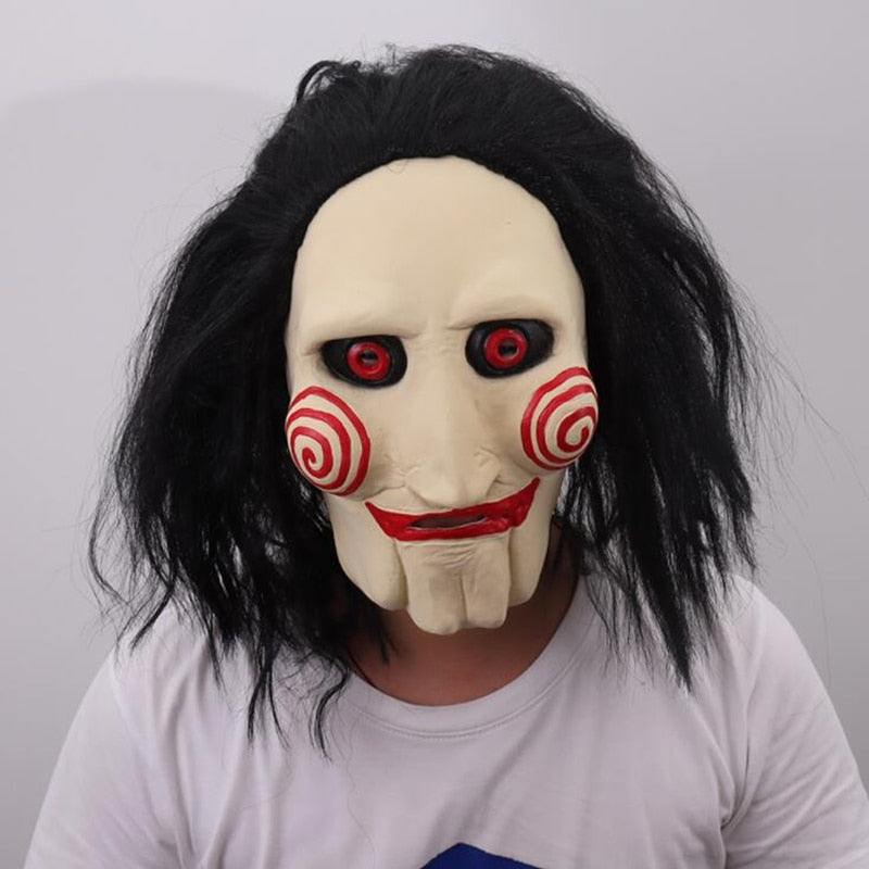 Scary Saw Movie Jigsaw Killer Mask For Halloween