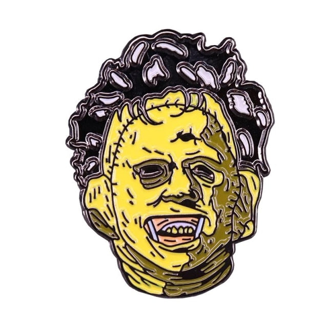 The Texas Chainsaw - Saw Scary Killer Enamel Pin Brooch