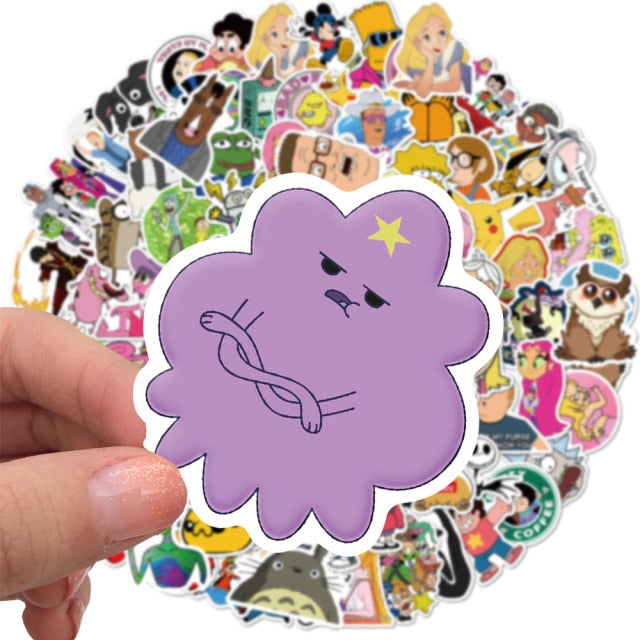 Scary Animated Movie Character Sticker