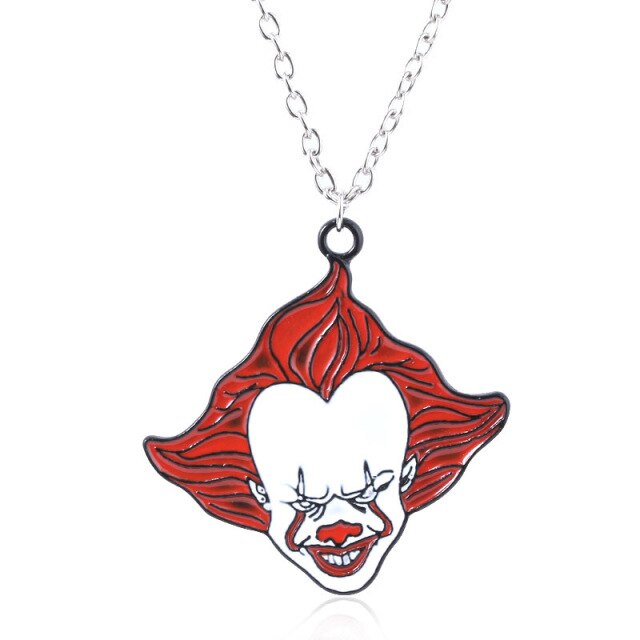 Horror IT Movie Clown Alloy Keychain