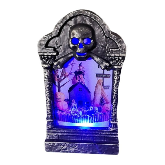 LED Tombstone Decoration For Halloween