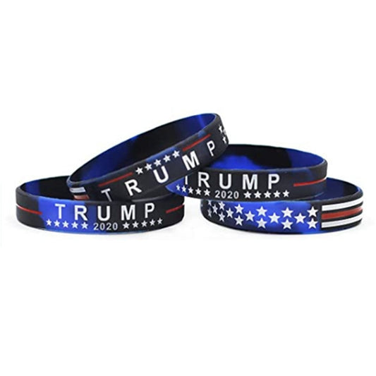 Halloween Trump Keep America Great 2022 Circumference Silicone WristBand accessory