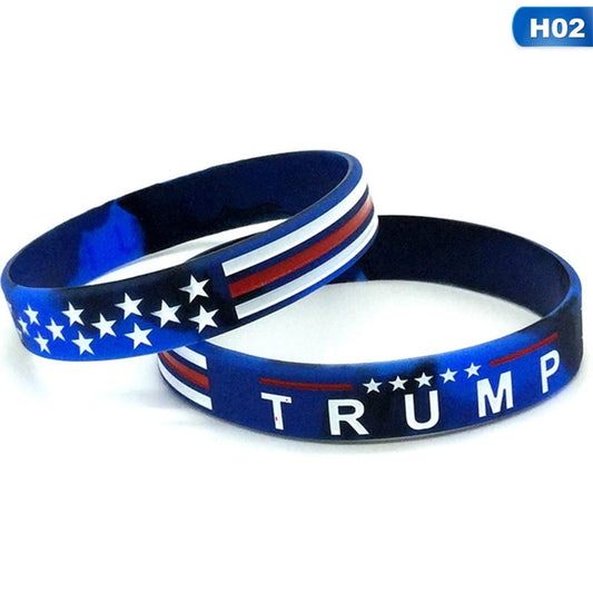 Halloween Trump Keep America Great Silicone Bracelet accessory