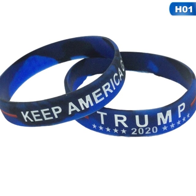 Trump Keep America Great Silicone Bracelet