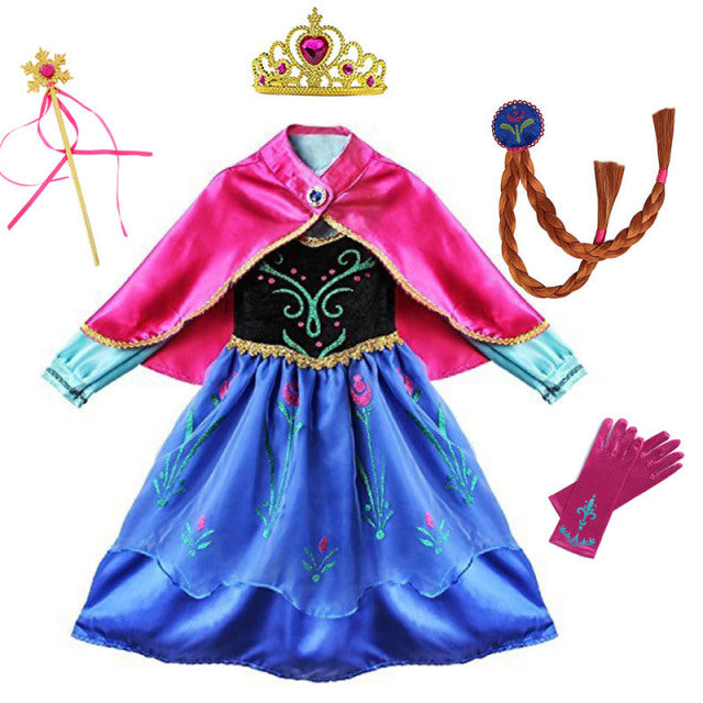 Disney Princess Party Dress up for Girls Halloween