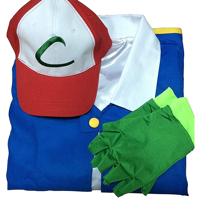 Anime Cosplay Jacket, Cap and Gloves Set