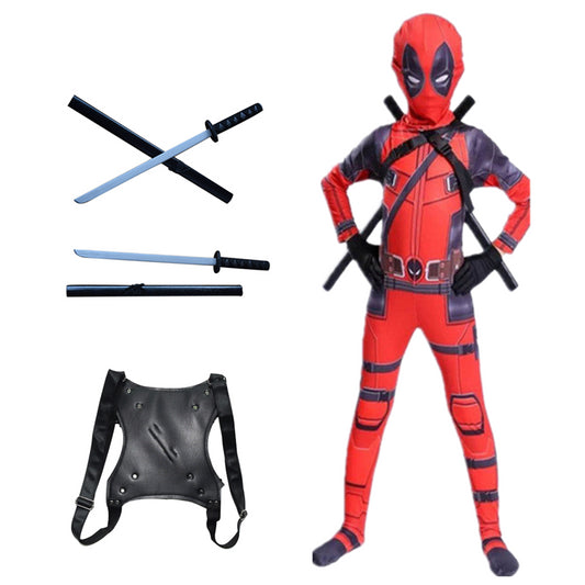 Deadpool Superhero Costume For Kids