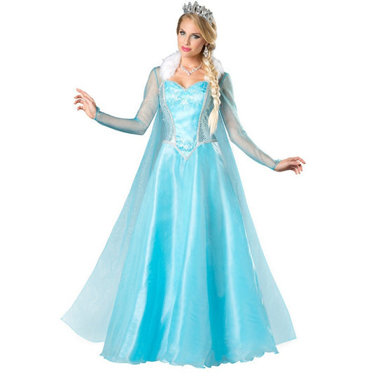 Elsa Queen Fantasia Costume For Halloween