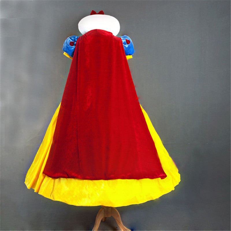 Adult Kids Cosplay Snow White Dress Costumes