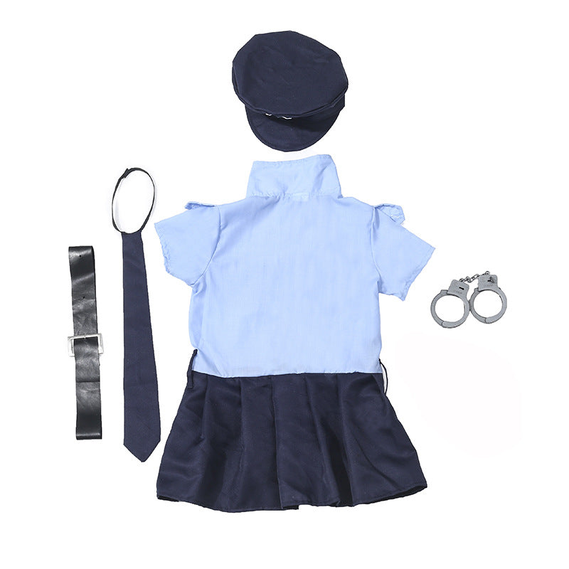 Cute Police Costume For Girls