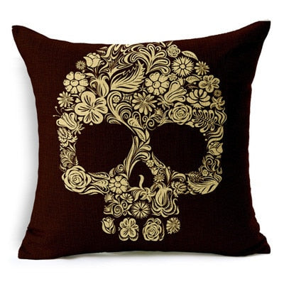 Customized Pillow Photo Mexican Skull