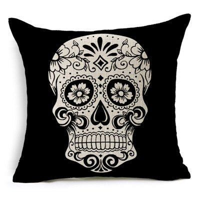 Customized Pillow Photo Mexican Skull