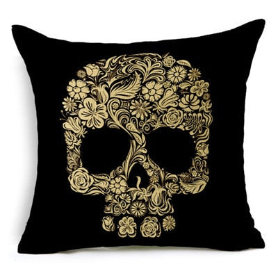 Customized Pillow Photo Mexican Skull