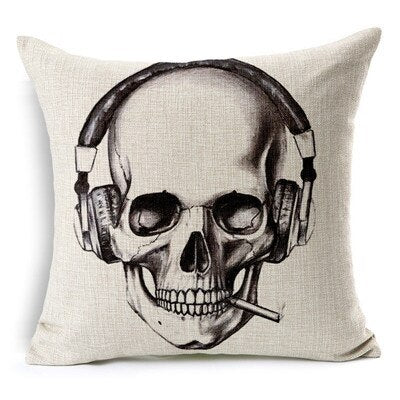 Customized Pillow Photo Mexican Skull