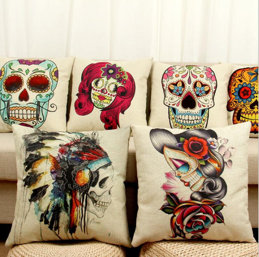 Scary Cushion Cover For Halloween