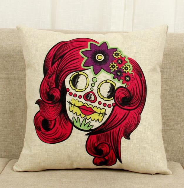 Scary Cushion Cover For Halloween