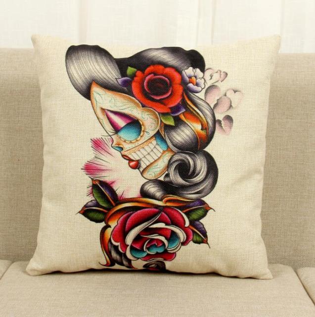 Scary Cushion Cover For Halloween