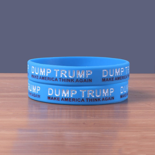 Halloween Make American Think Again Silicone Wristband accessory