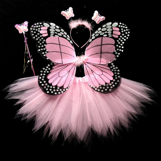 Butterfly Wing Themed Costume For Halloween