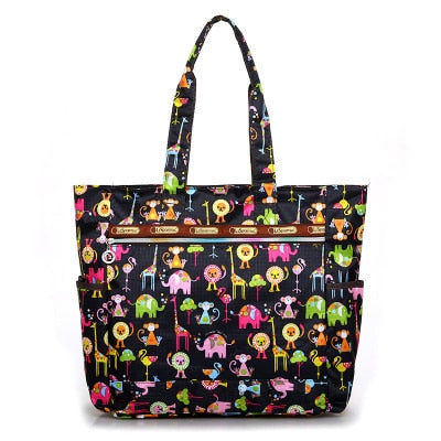 Large Capacity Floral Handbag