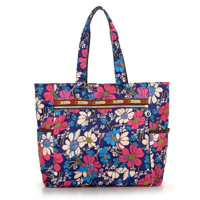 Large Capacity Floral Handbag
