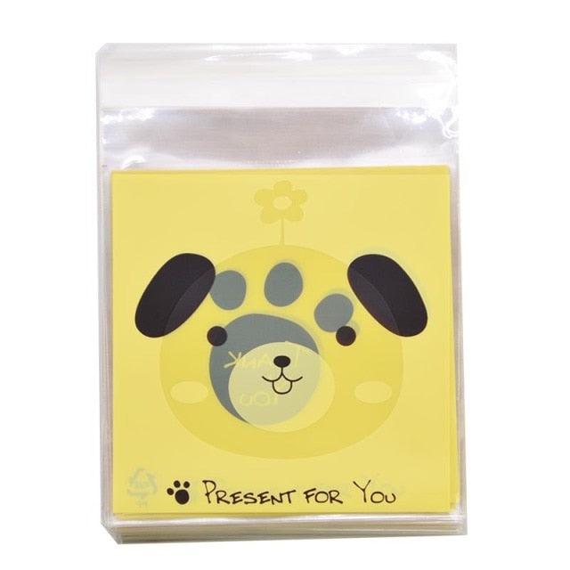 Adhesive Biscuits Candy Bag For Halloween - All Halloween Costumes