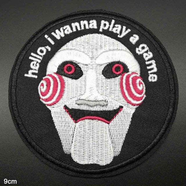 Halloween Themed Decorative Embroidered Patch