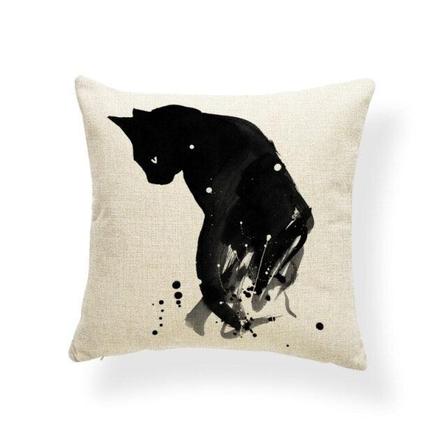 Animal Cat Cushion Cover Halloween Horror - All Halloween Costumes