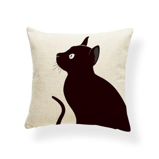 Animal Cat Cushion Cover Halloween Horror - All Halloween Costumes